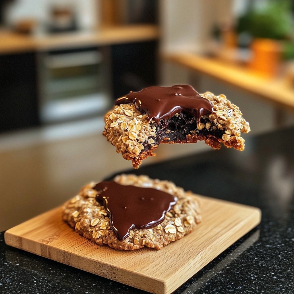 Knusprige Haferflocken Kekse – gesund & ohne Zucker