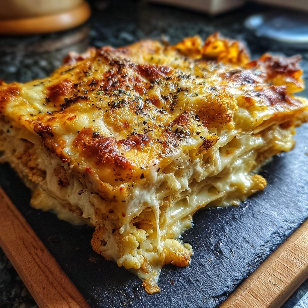 Blumenkohl Lasagne