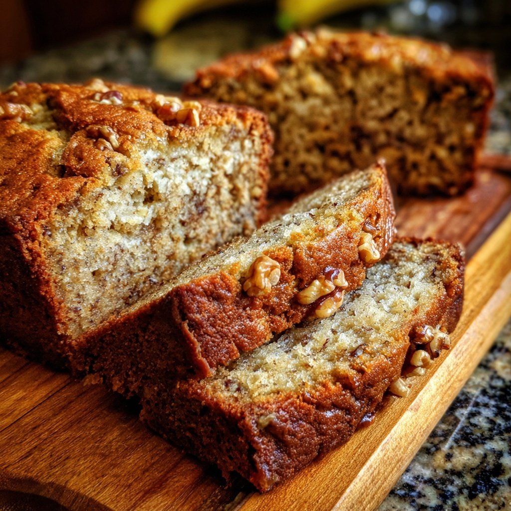 Klassisches Bananenbrot wie bei Oma