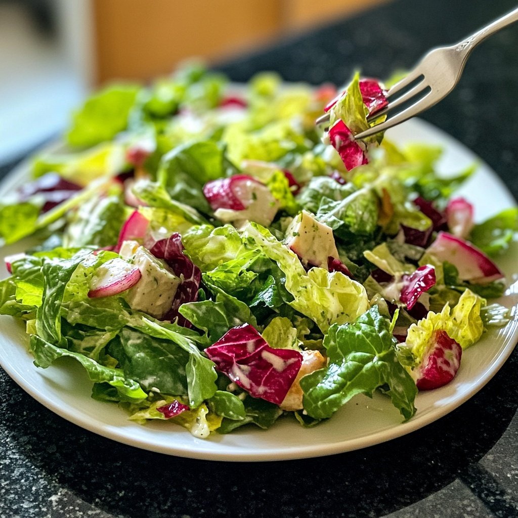 Einfacher Grüner Salat