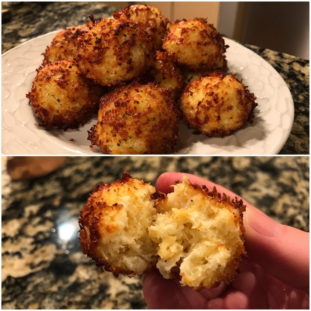 Quarkbällchen aus dem Airfryer ohne Zucker