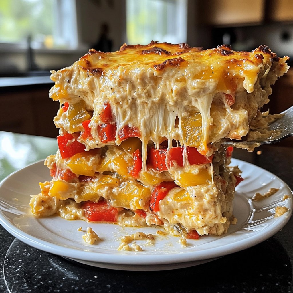 Gemüseauflauf mit Paprika