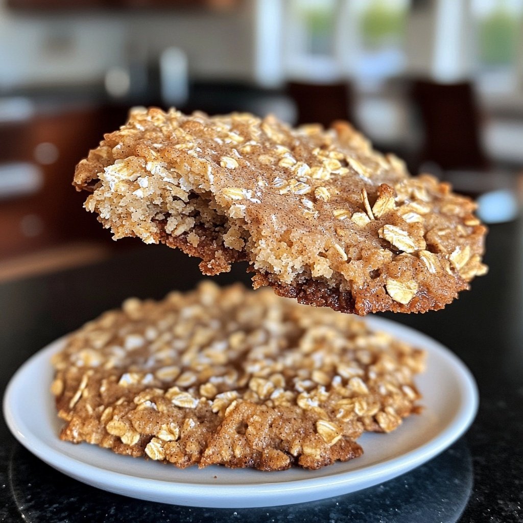 Haferflocken-Kekse mit Zimt