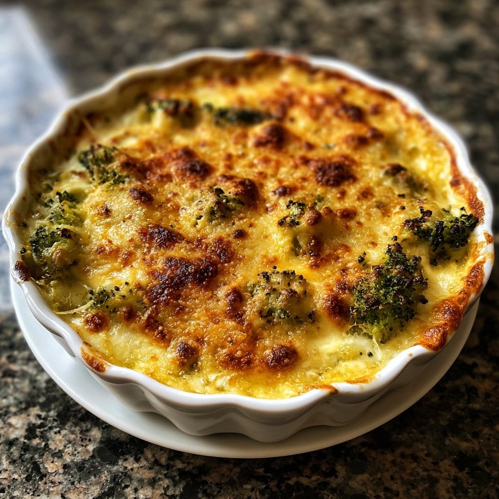 Brokkoli Auflauf Mit Senf Note