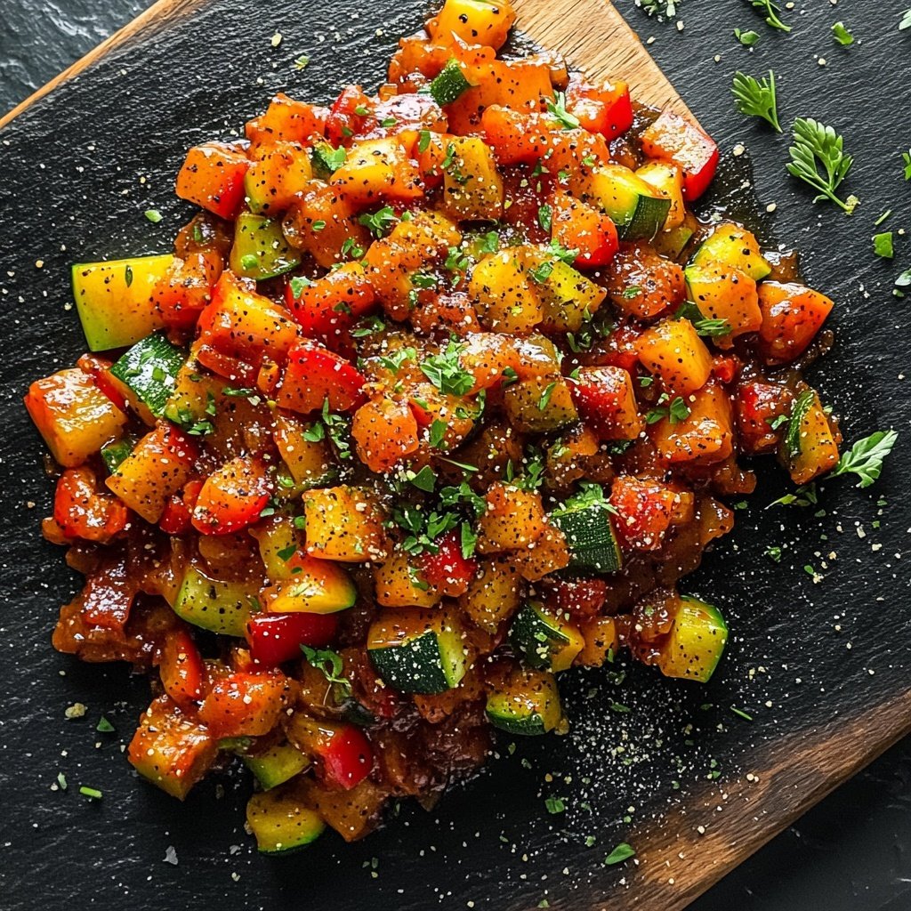 Gemüsepfanne mit Chili